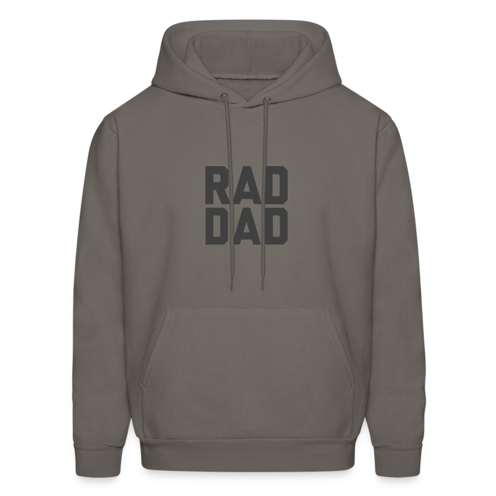 Rad Dad Men's Hoodie - asphalt gray