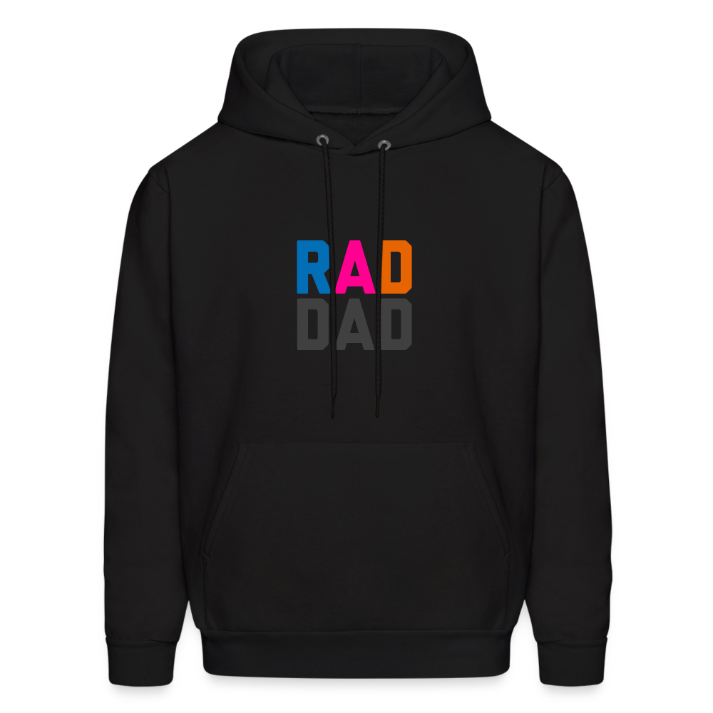 Rad Dad Men's Hoodie - black