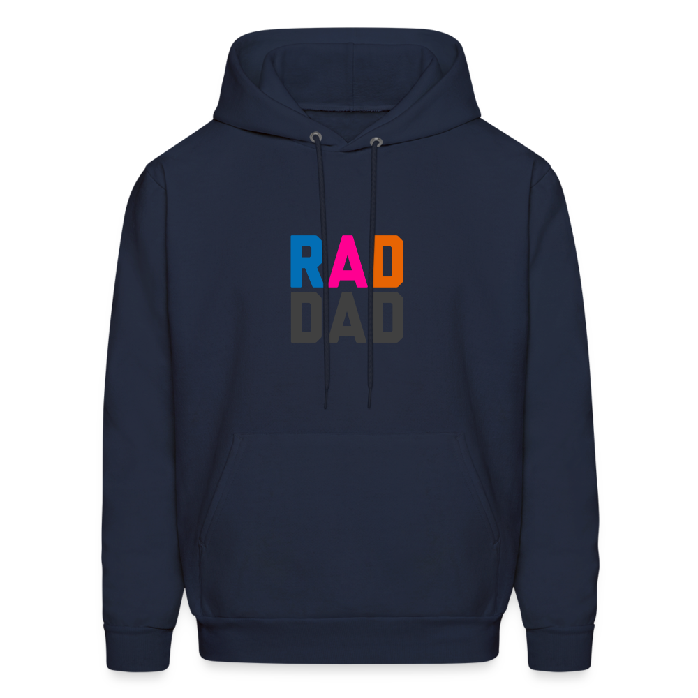 Rad Dad Men's Hoodie - navy