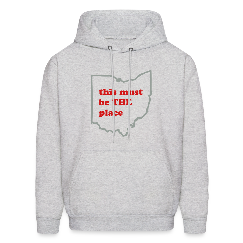 This Must Be THE Place Men's Hoodie - ash 