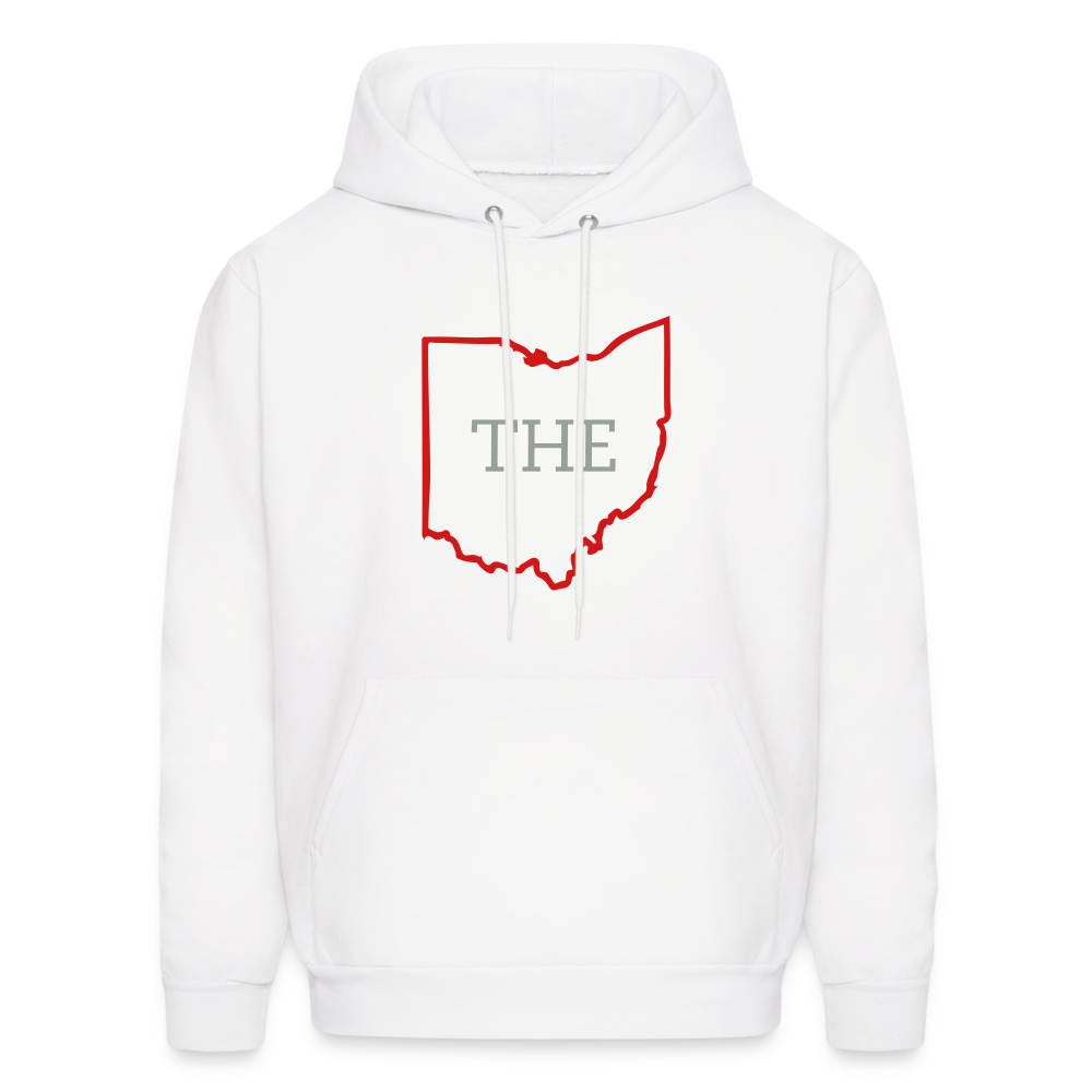 THE Ohio Men's Hoodie - white