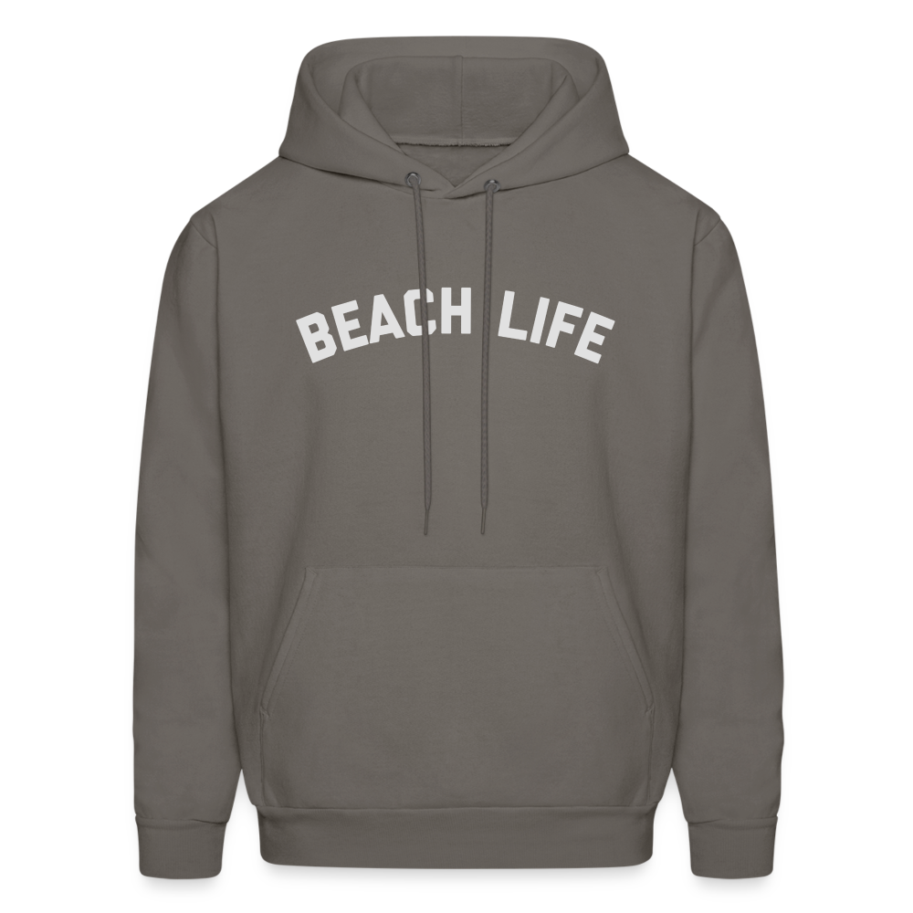 Beach Life Men's Hoodie - asphalt gray
