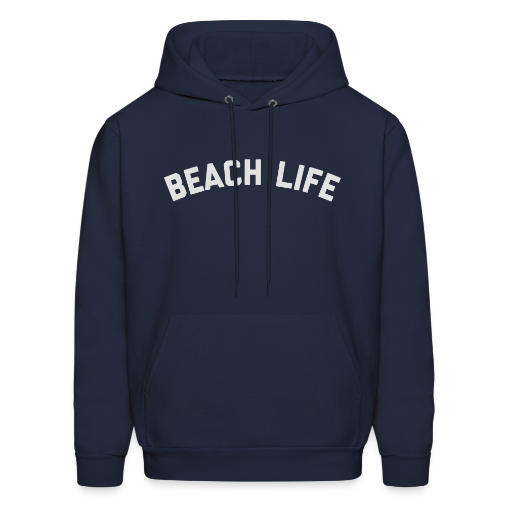 Beach Life Men's Hoodie - navy