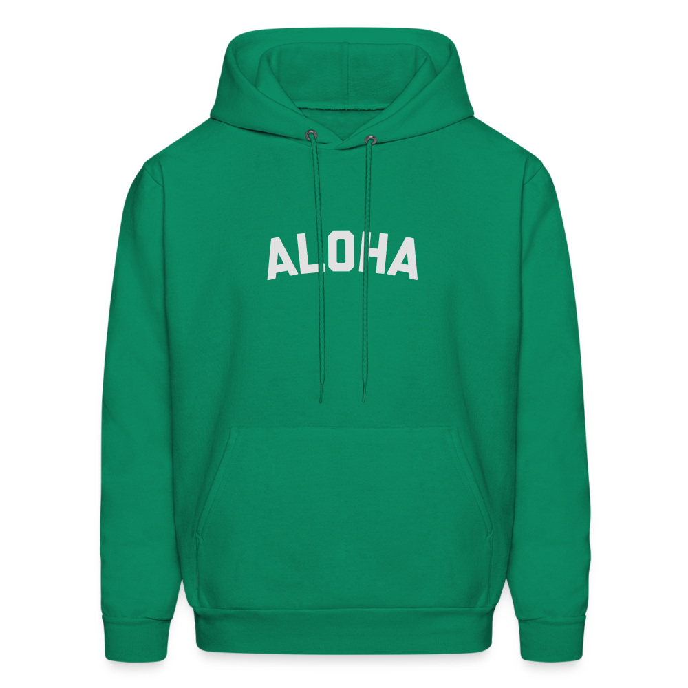 Aloha Men's Hoodie - kelly green