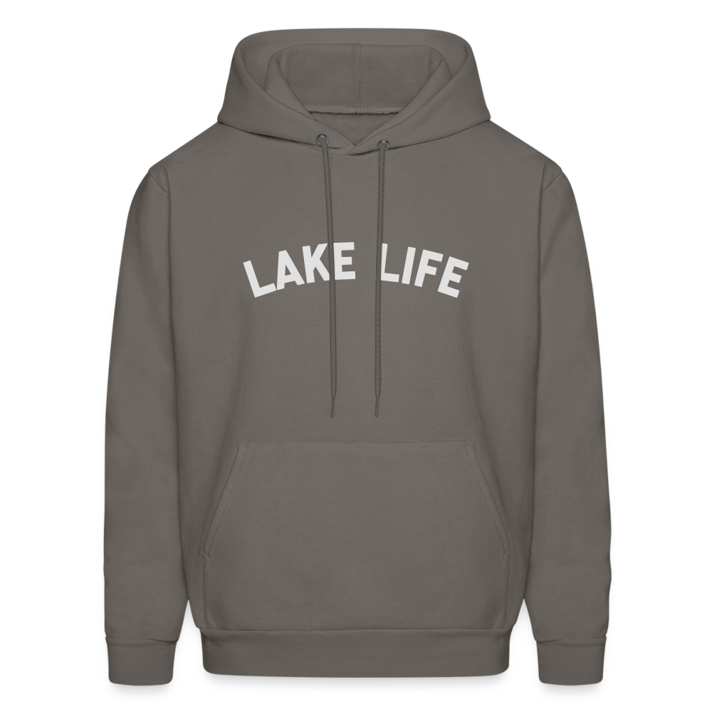 Lake Life Men's Hoodie - asphalt gray
