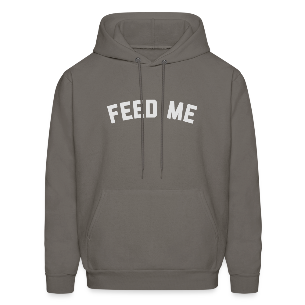 Feed Me Men's Hoodie - asphalt gray