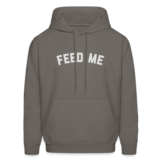 Feed Me Men's Hoodie - asphalt gray