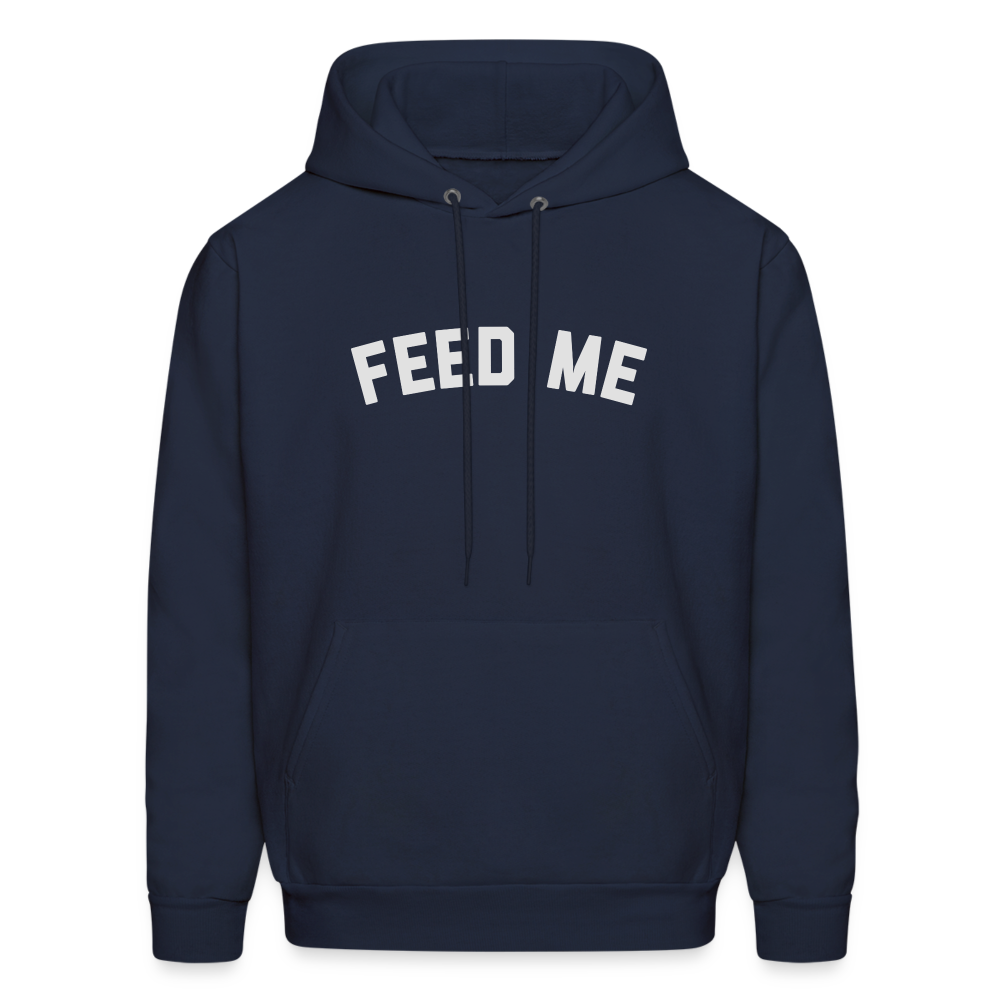 Feed Me Men's Hoodie - navy