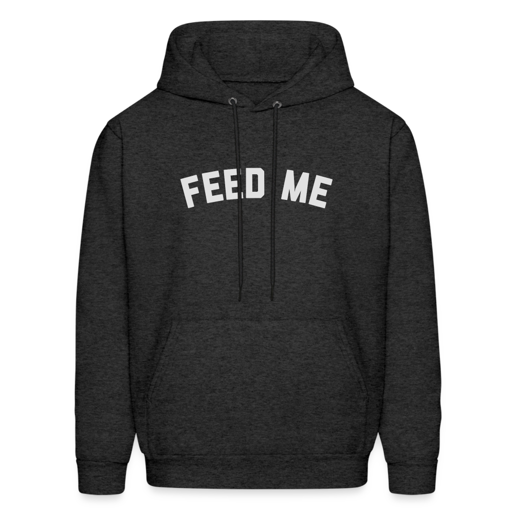 Feed Me Men's Hoodie - charcoal grey