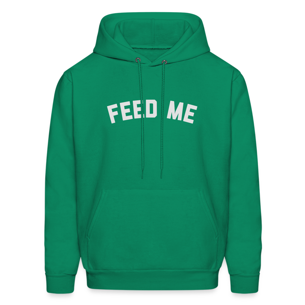 Feed Me Men's Hoodie - kelly green