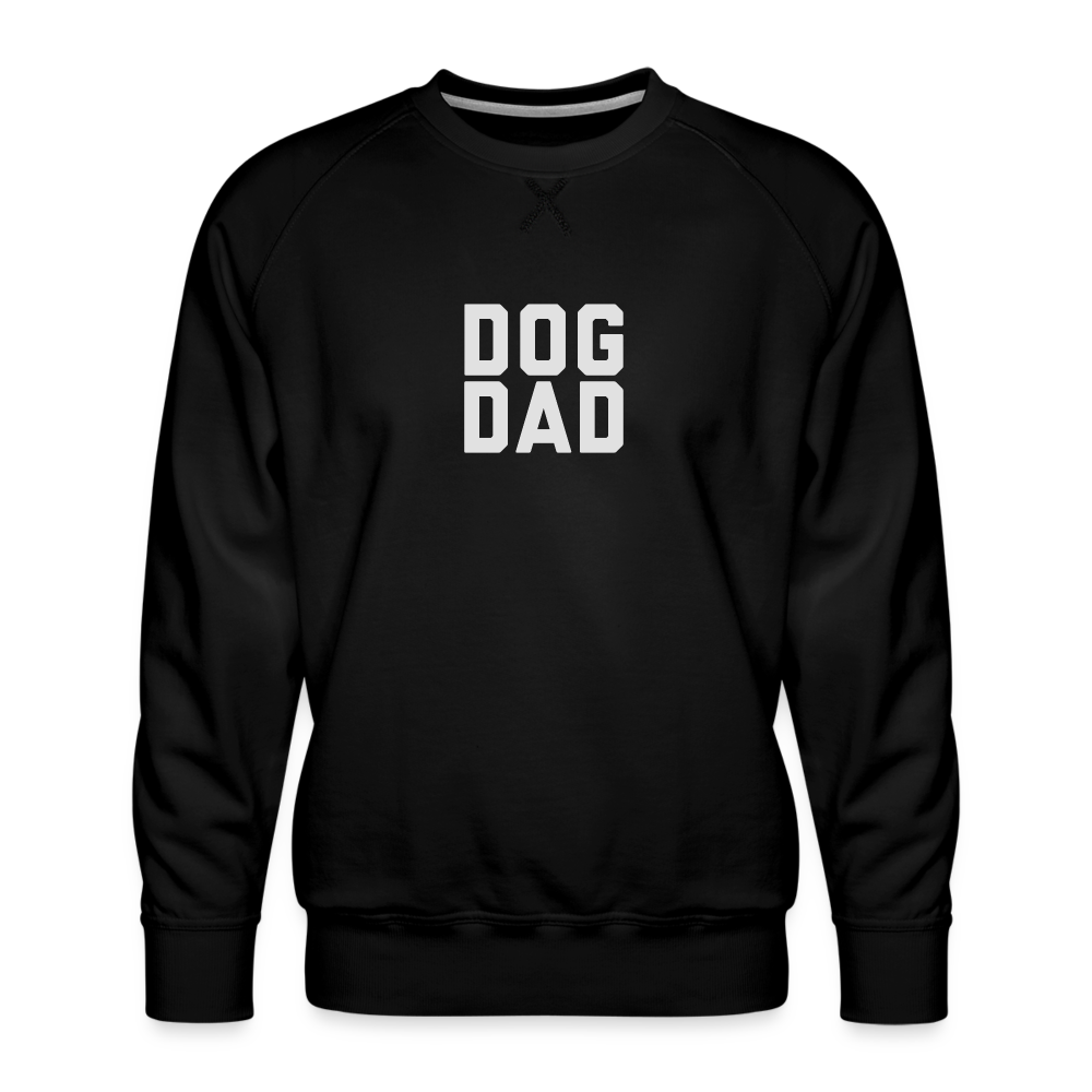 Dog Dad Men’s Premium Sweatshirt - black