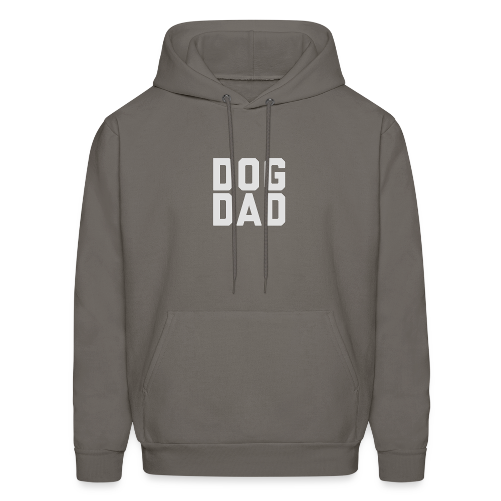 Dog Dad Men's Hoodie - asphalt gray