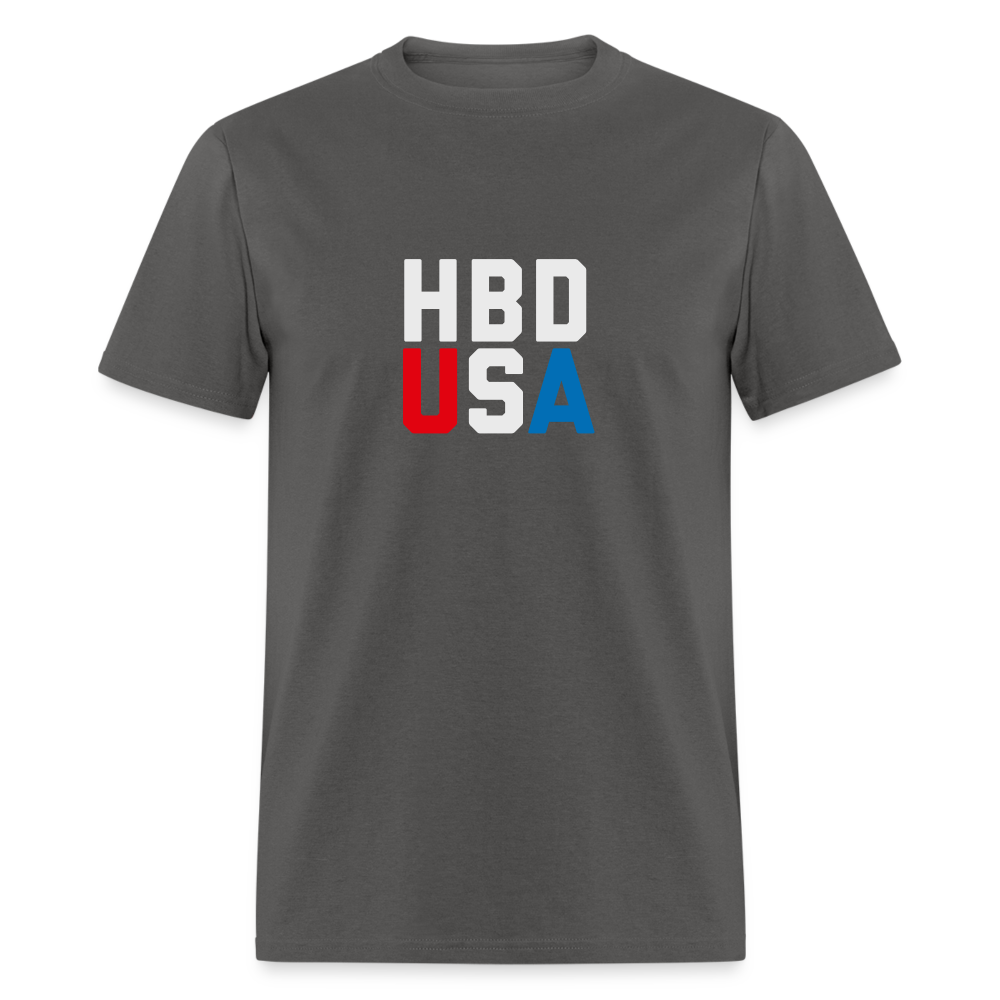 HBD USA Unisex Classic T-Shirt - charcoal