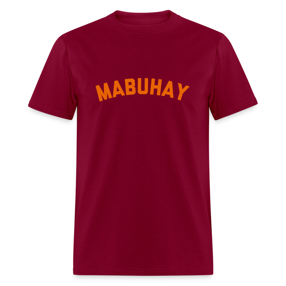 Mabuhay Unisex Classic T-Shirt - burgundy