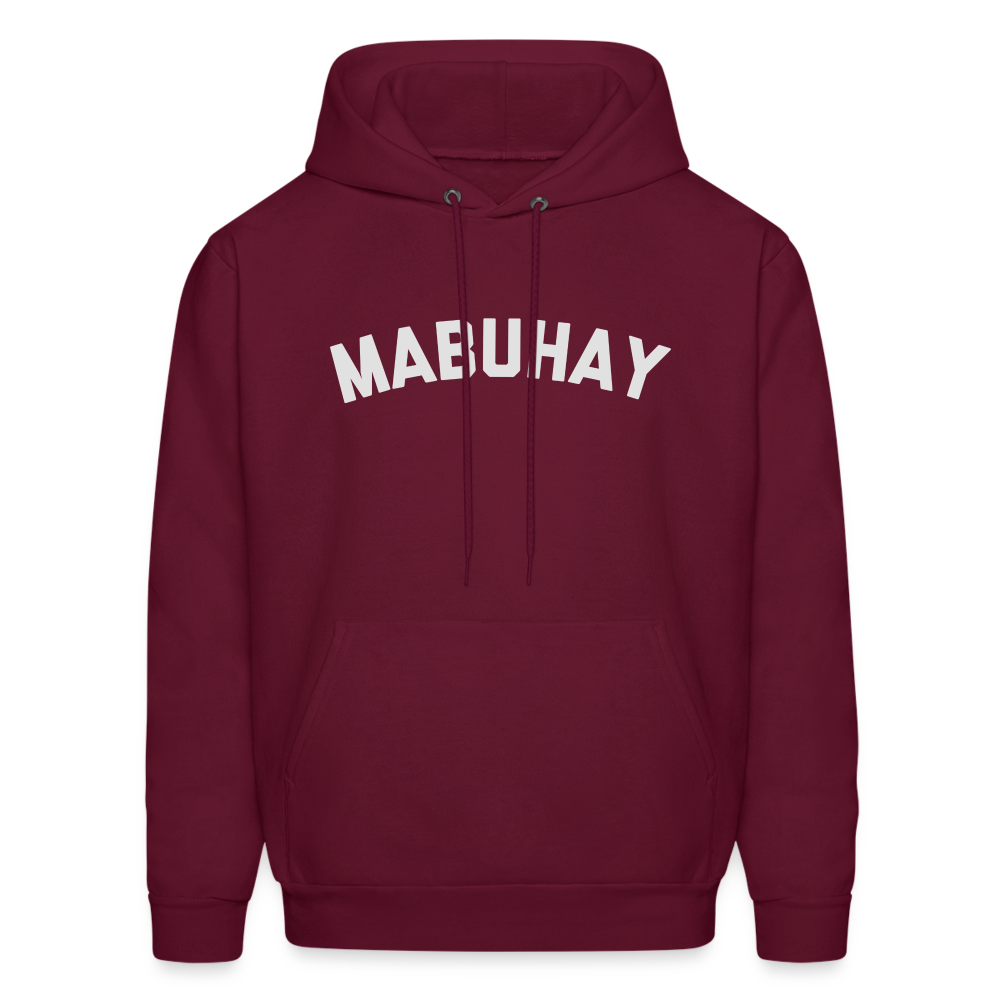 Mabuhay Men's Hoodie - burgundy