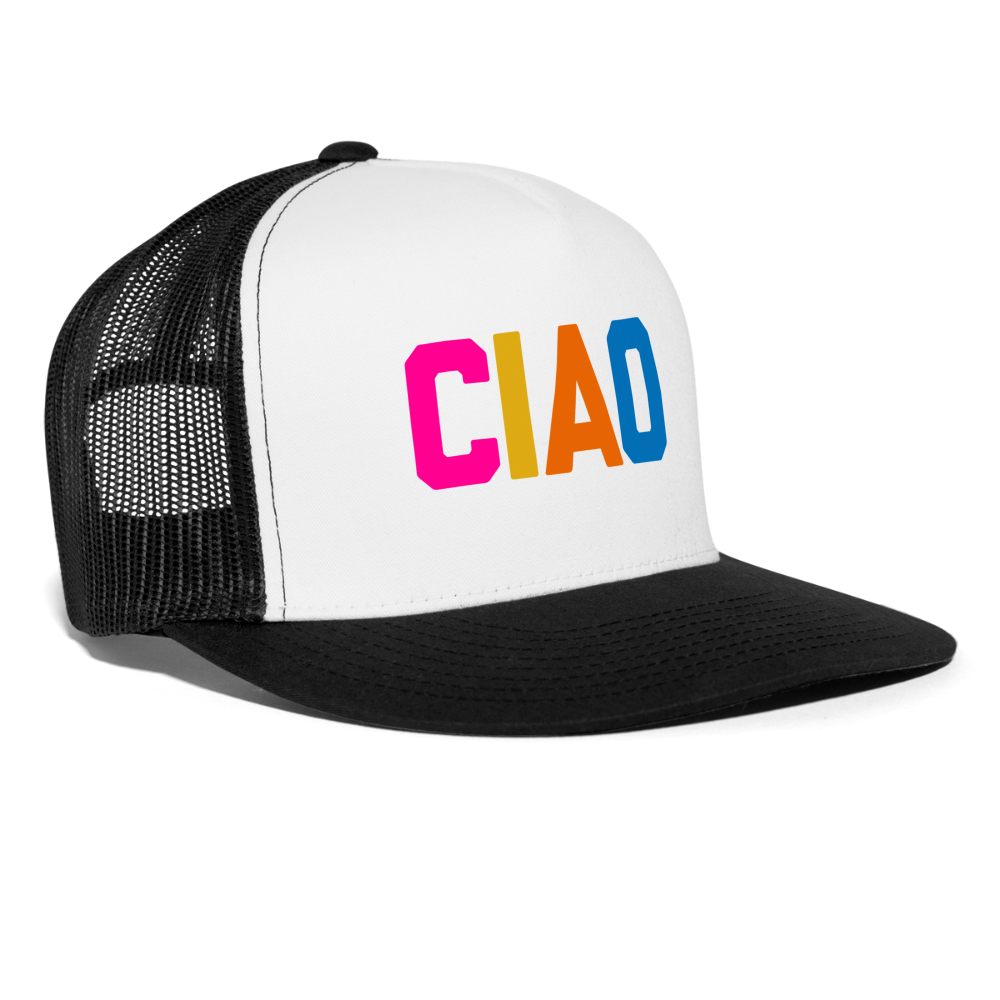 CIAO Trucker Hat - white/black