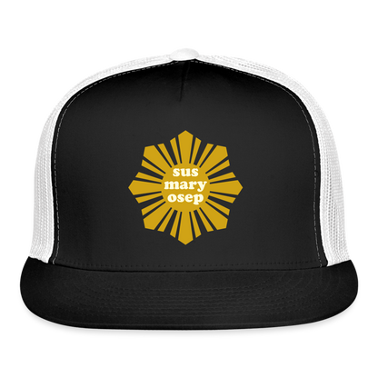 Susmaryosep Trucker Hat - black/white