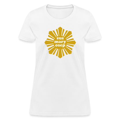 Susmaryosep Women's T-Shirt - white