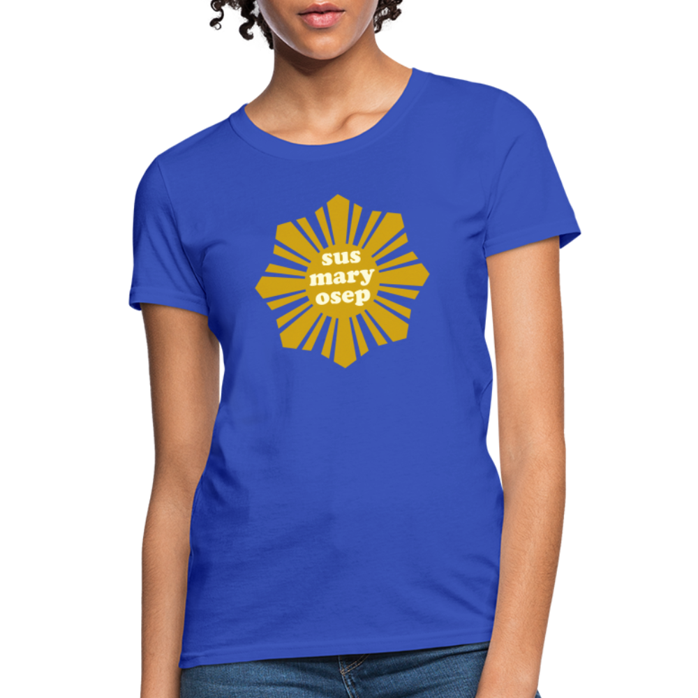 Susmaryosep Women's T-Shirt - royal blue