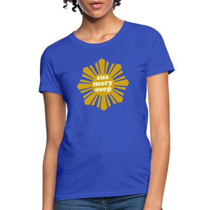 Susmaryosep Women's T-Shirt - royal blue