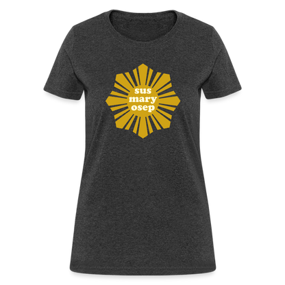 Susmaryosep Women's T-Shirt - heather black