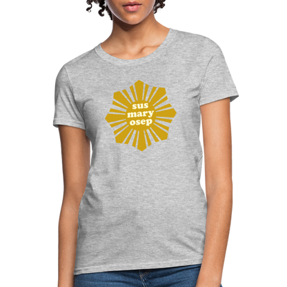 Susmaryosep Women's T-Shirt - heather gray