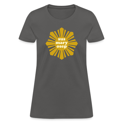 Susmaryosep Women's T-Shirt - charcoal