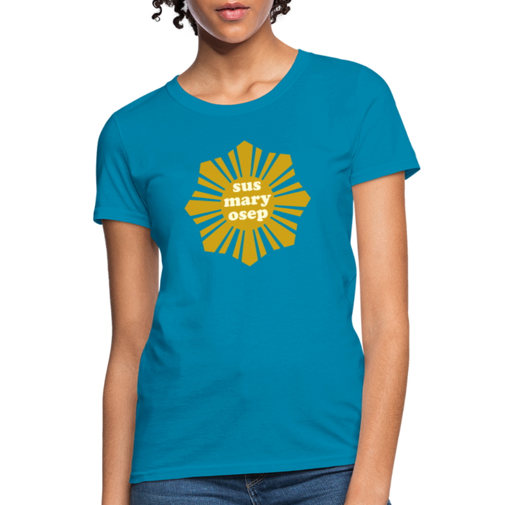 Susmaryosep Women's T-Shirt - turquoise