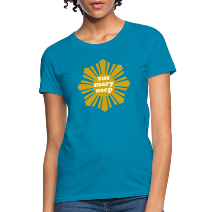 Susmaryosep Women's T-Shirt - turquoise