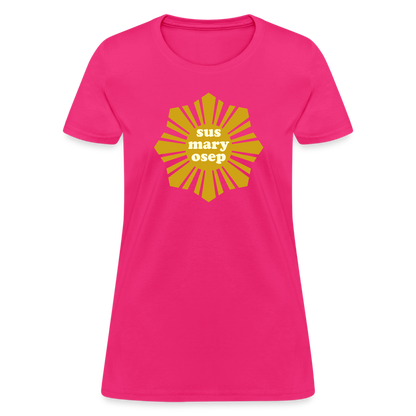 Susmaryosep Women's T-Shirt - fuchsia