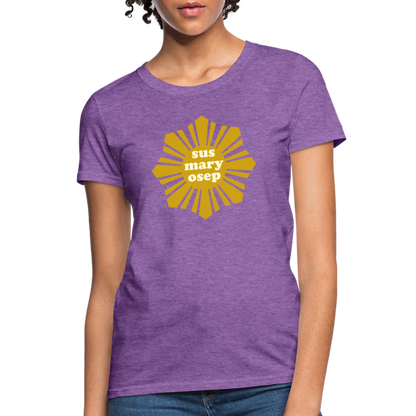 Susmaryosep Women's T-Shirt - purple heather