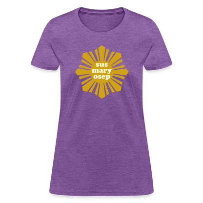 Susmaryosep Women's T-Shirt - purple heather