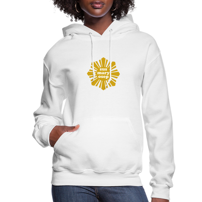 Susmaryosep Women's Hoodie - white