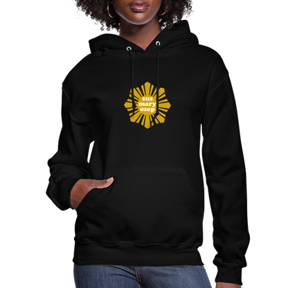 Susmaryosep Women's Hoodie - black