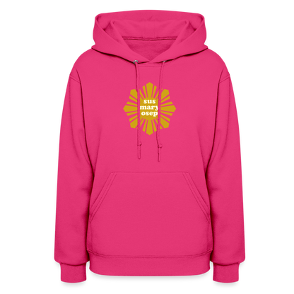 Susmaryosep Women's Hoodie - fuchsia