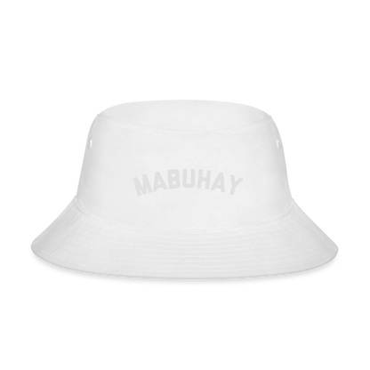 Mabuhay Bucket Hat - white