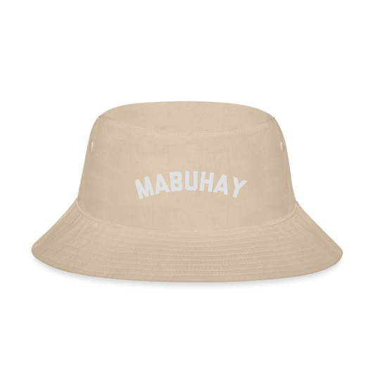 Mabuhay Bucket Hat - cream