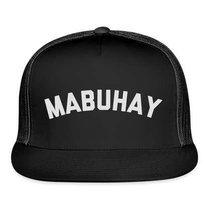 Mabuhay Trucker Hat - black/black
