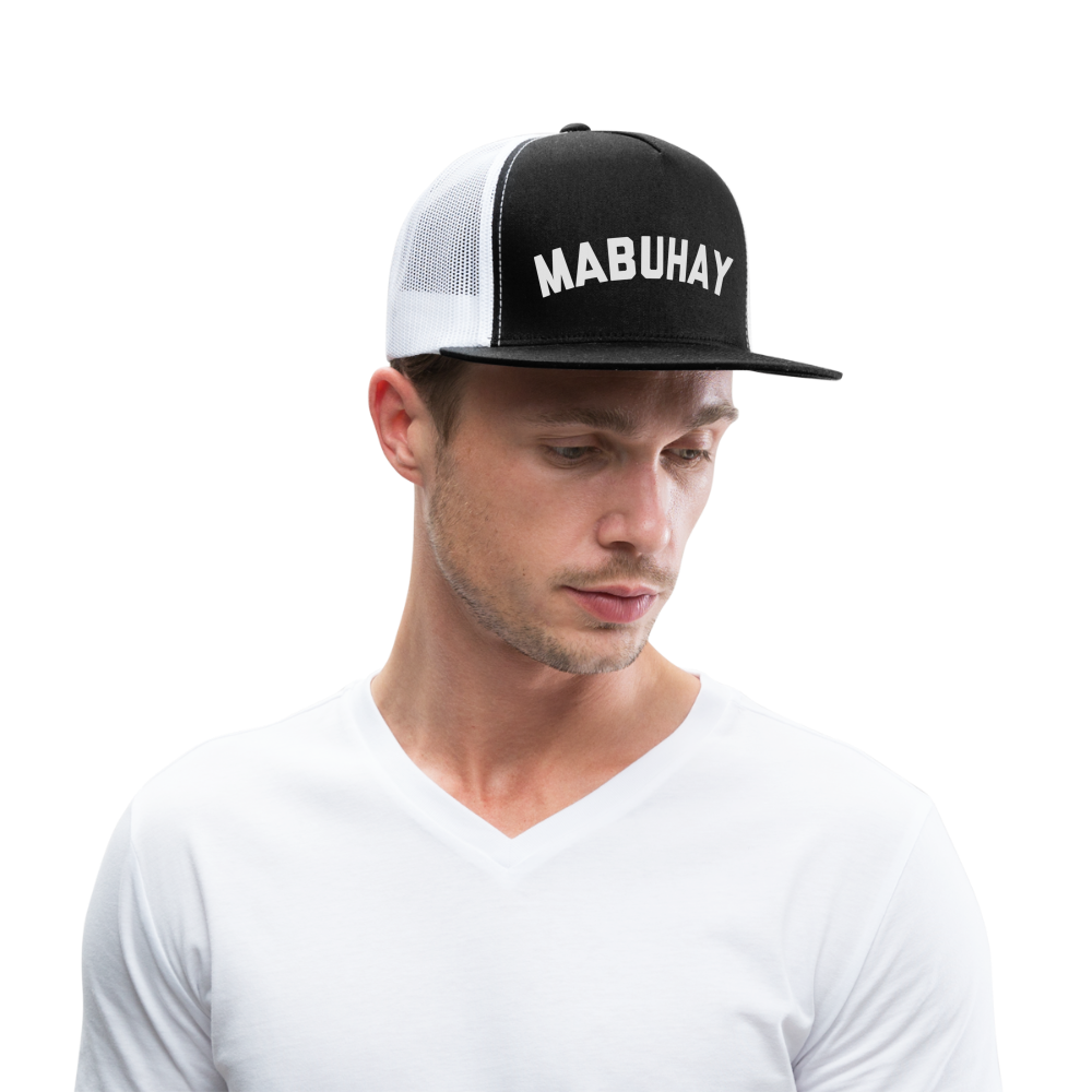 Mabuhay Trucker Hat - black/white
