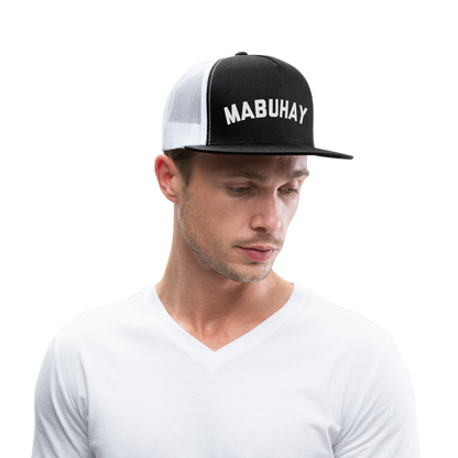 Mabuhay Trucker Hat - black/white