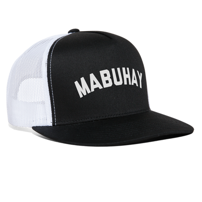 Mabuhay Trucker Hat - black/white