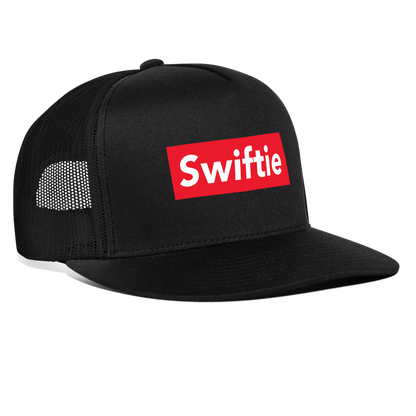 Swiftie Trucker Hat - black/black