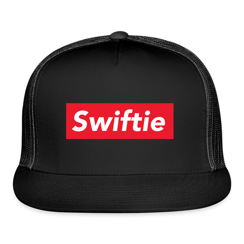 Swiftie Trucker Hat - black/black