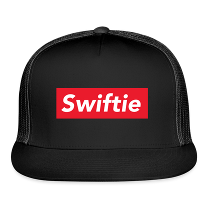 Swiftie Trucker Hat - black/black