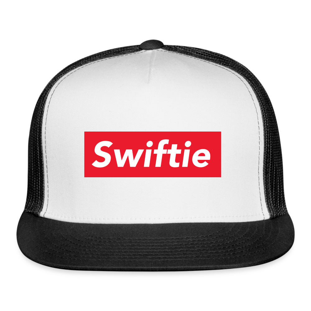 Swiftie Trucker Hat - white/black