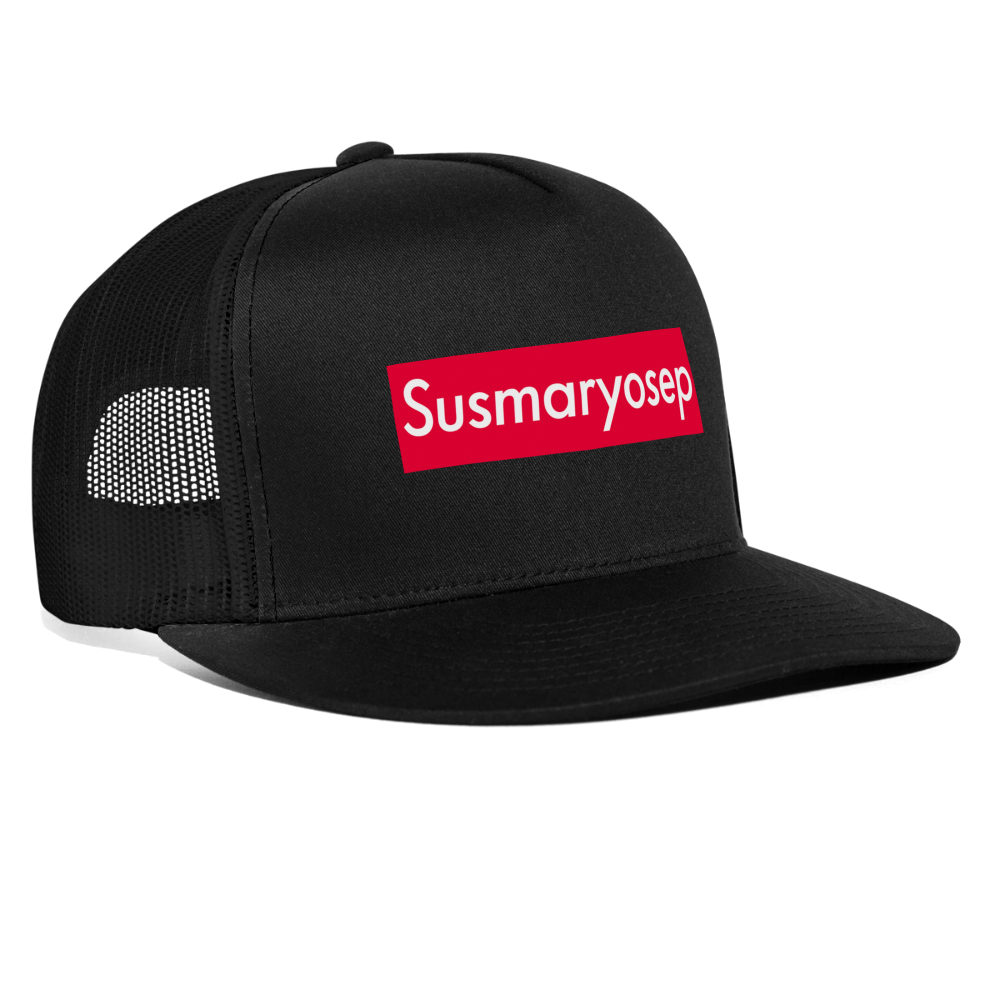 Susmaryosep Trucker Hat - black/black