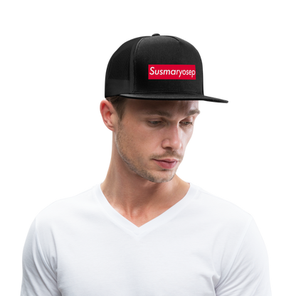 Susmaryosep Trucker Hat - black/black