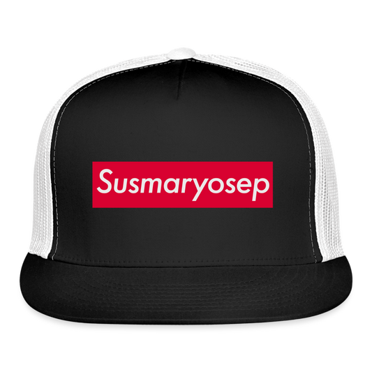 Susmaryosep Trucker Hat - black/white