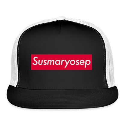 Susmaryosep Trucker Hat - black/white