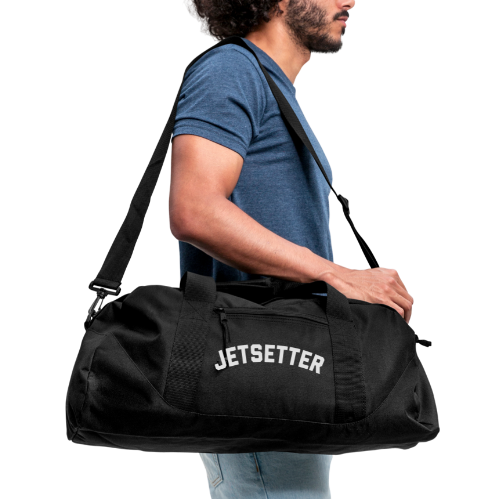 Jetsetter Recycled Duffel Bag - black